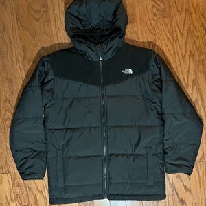 The North Face Kids Full Zip Jacket Coat Reversible Fleece Polyester Lined 18/20